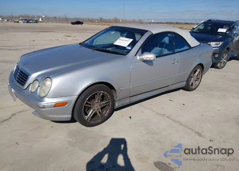 2001 Mercedes-Benz Clk 430 z USA, uszkodzony, nr VIN WDBLK70G11T073423